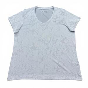 Under Armour Heatgear T Shirt Top Womens Size 2XL XXL Loose Fit Athleisure